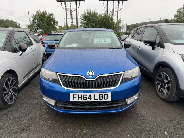 Skoda Rapid 1.2 Tsi Sport Hatchback Blue #2