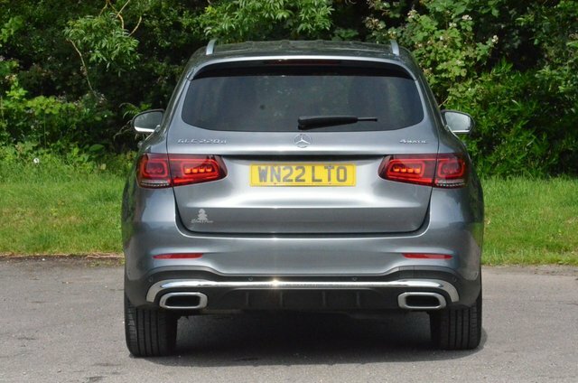 Mercedes-Benz GLC Class 2.0 Glc220d Amg Line Suv G-tronic 4Mat WN22LTO Grey #4