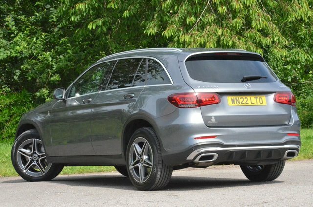 Mercedes-Benz GLC Class 2.0 Glc220d Amg Line Suv G-tronic 4Mat WN22LTO Grey #3