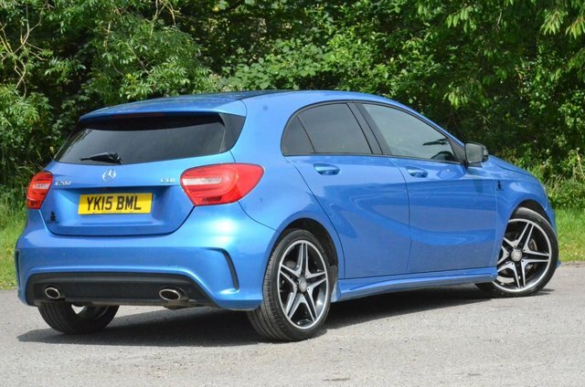 Mercedes-Benz A Class A200 Cdi Amg Night YK15BML Blue #5