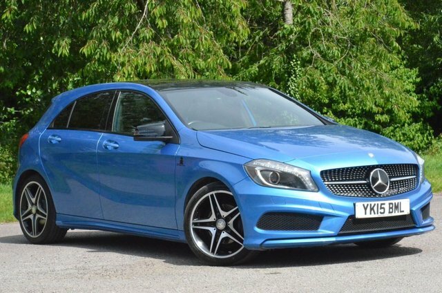 Mercedes-Benz A Class A200 Cdi Amg Night YK15BML Blue #2