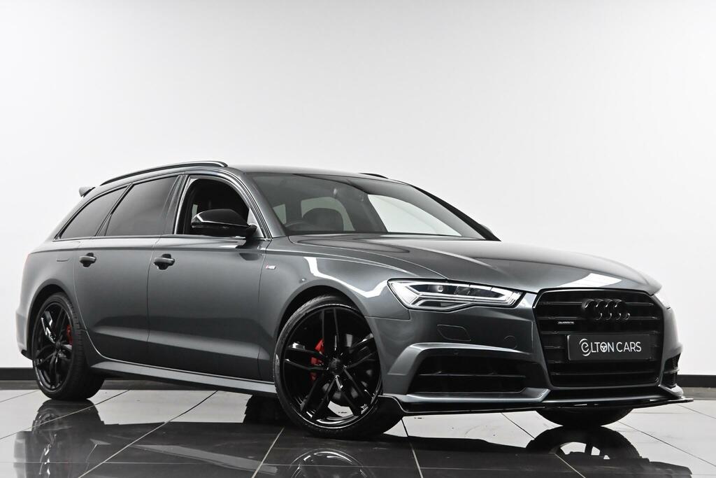 Audi A6 Avant 2.0 Tdi Black Edition S Tronic Quattro Euro 6 Ss Grey
