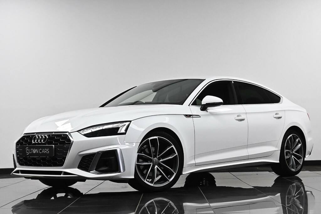 Audi A5 S Line White #2