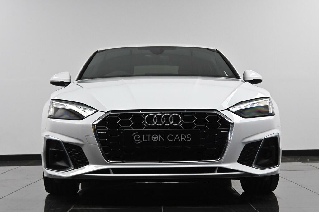 Audi A5 S Line White #3