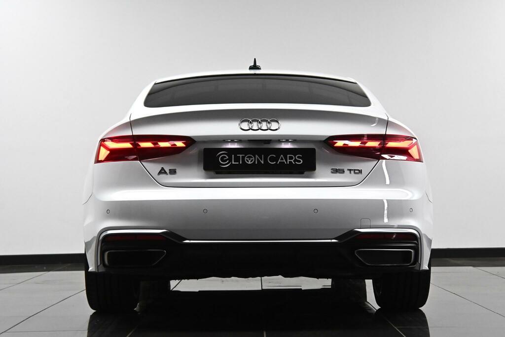 Audi A5 S Line White #4