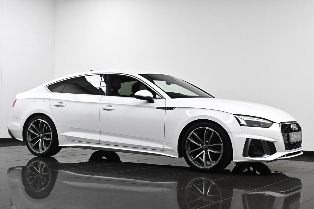 Audi A5 Black Edition Blue #8