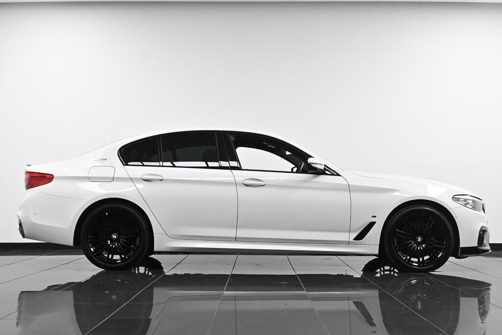 BMW 5 Series M Sport White #5