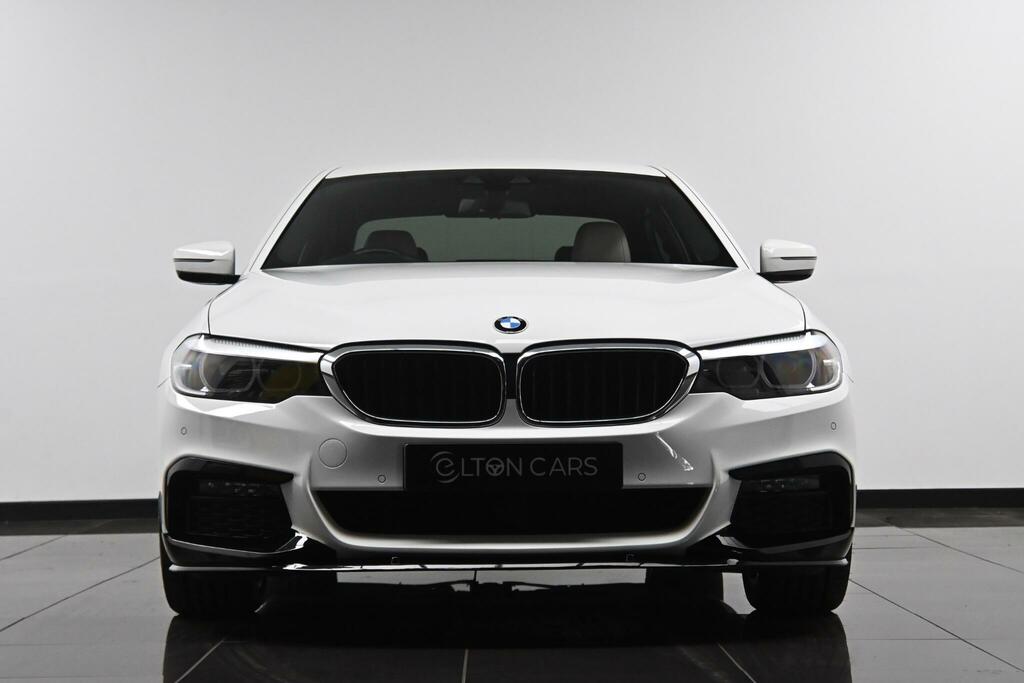 BMW 5 Series M Sport White #3