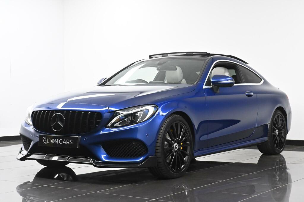 Mercedes-Benz C Class Amg Line Blue #2