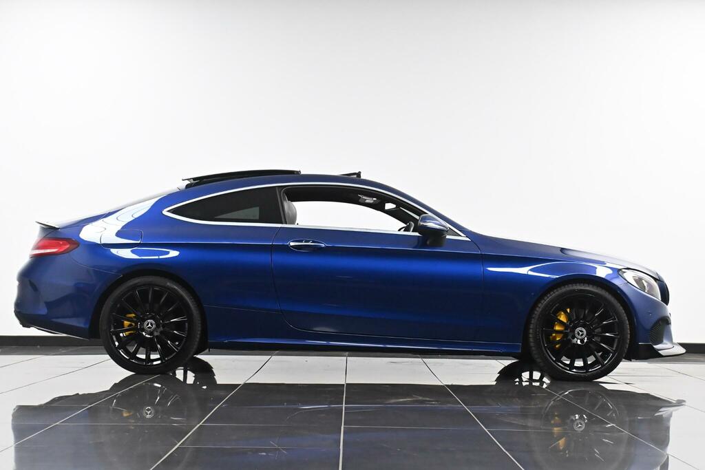 Mercedes-Benz C Class Amg Line Blue #5