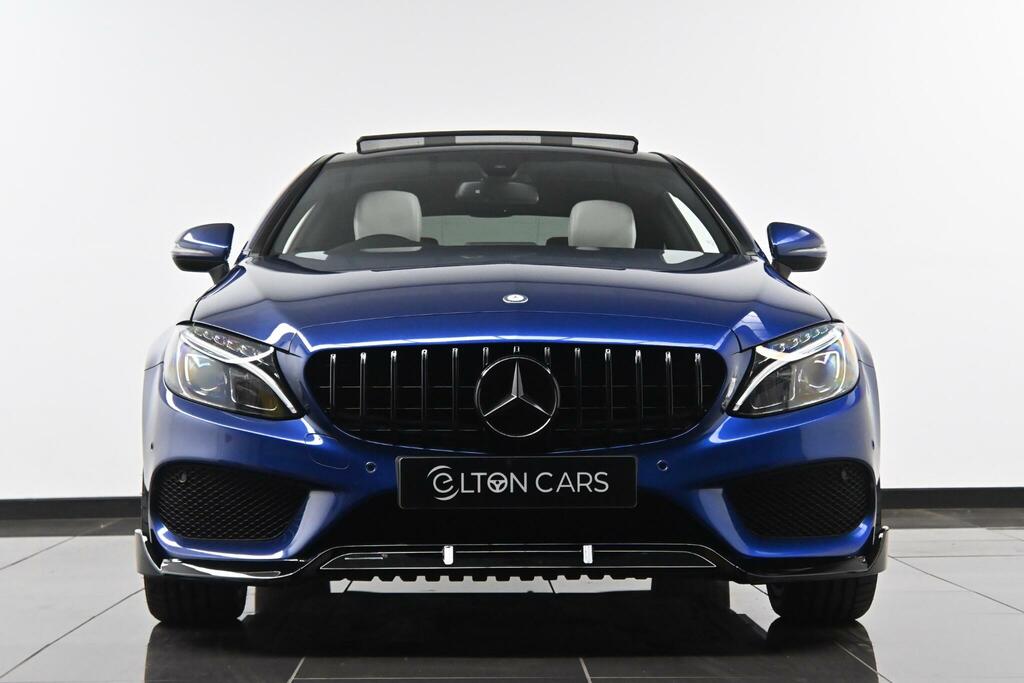 Mercedes-Benz C Class Amg Line Blue #3