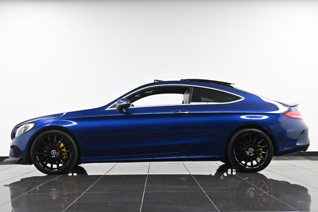 Mercedes-Benz C Class Amg Line Blue #6