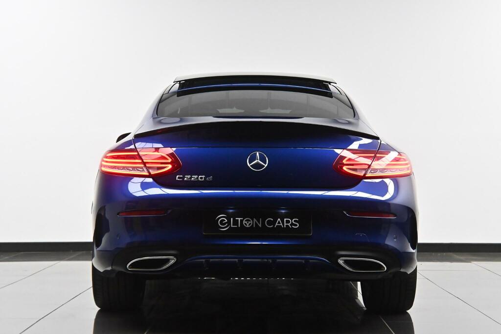 Mercedes-Benz C Class Amg Line Blue #4