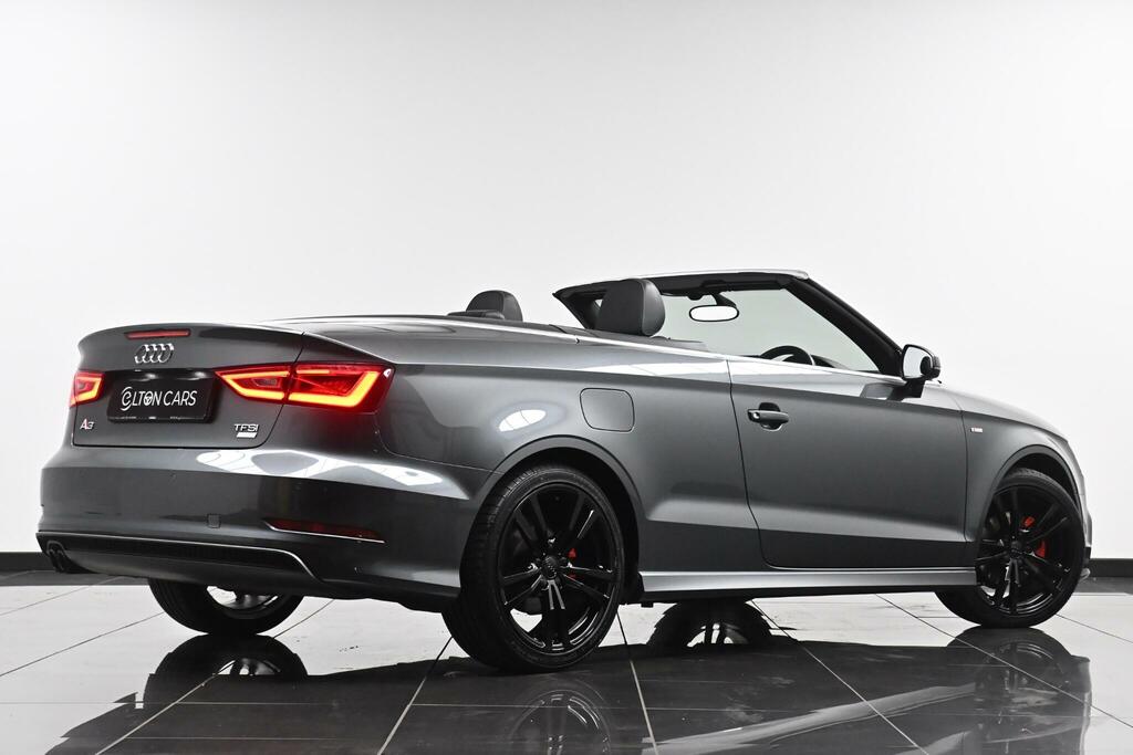 Audi A3 Cabriolet 1.4 Tfsi Cod S Line Convertible S Troni Grey #26