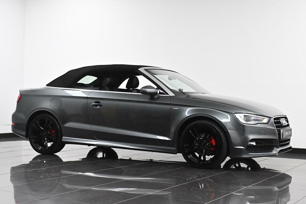 Audi A3 Cabriolet 1.4 Tfsi Cod S Line Convertible S Troni Grey #28