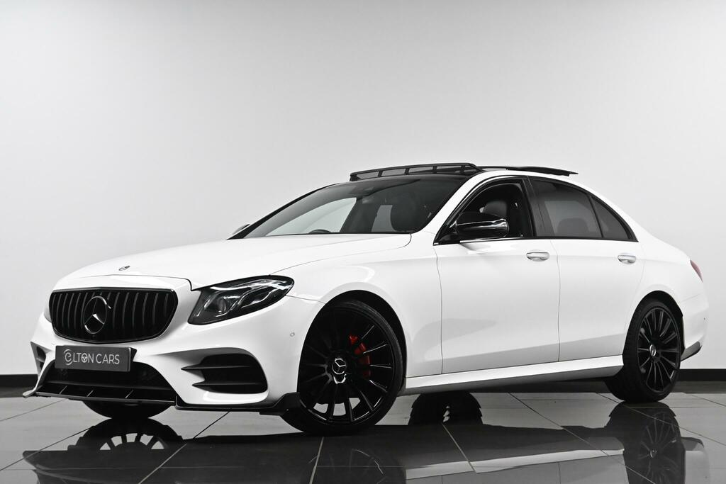 Mercedes-Benz E Class Amg Line White #2