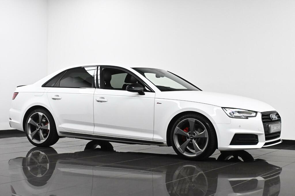 Audi A4 Black Edition White #6