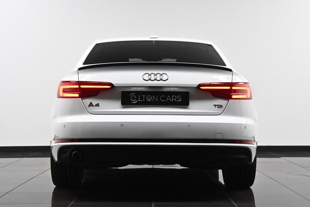 Audi A4 Black Edition White #4