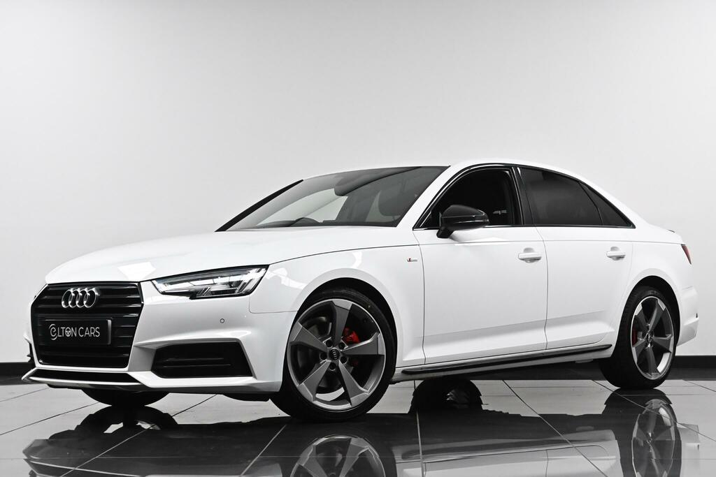 Audi A4 Black Edition White #2