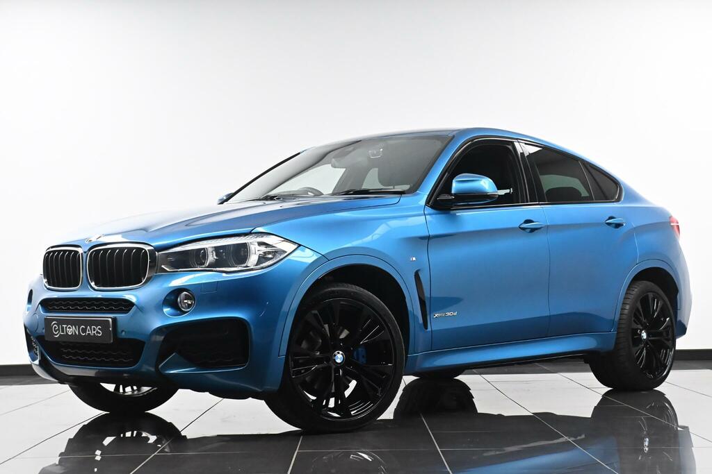 BMW X6 M M Sport Blue #2