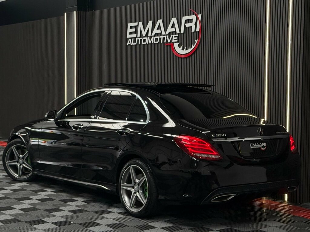 Mercedes-Benz C Class 2.1 C300h Bluetec Amg Line G-tronic Euro 6 Ss Black #3