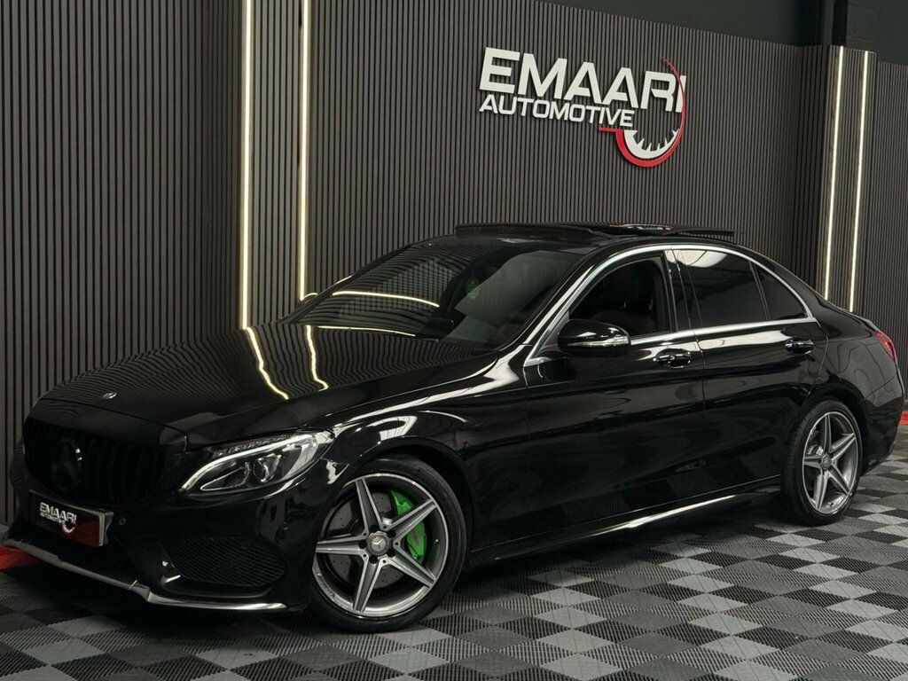 Mercedes-Benz C Class 2.1 C300h Bluetec Amg Line G-tronic Euro 6 Ss Black