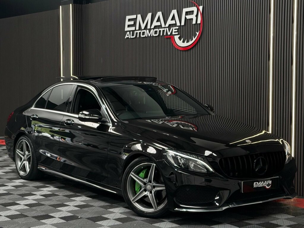 Mercedes-Benz C Class 2.1 C300h Bluetec Amg Line G-tronic Euro 6 Ss Black #5