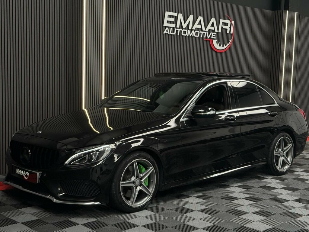 Mercedes-Benz C Class 2.1 C300h Bluetec Amg Line G-tronic Euro 6 Ss Black #2