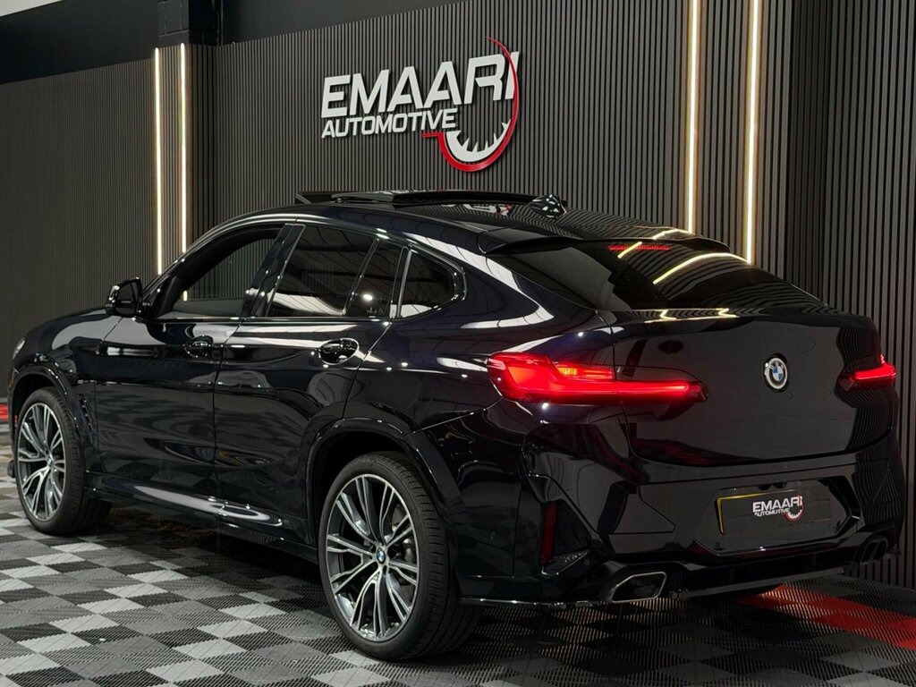 BMW X4 2.0 20D Mht M Sport Xdrive Euro 6 Ss FP71VCK Black #3