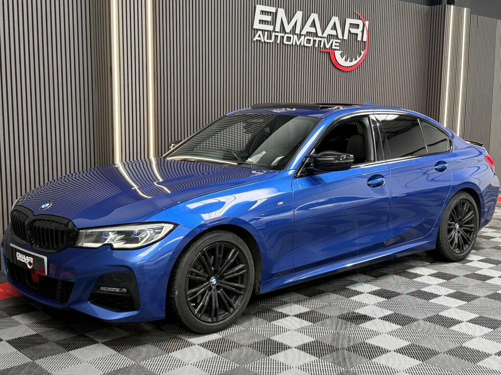 BMW 3 Series 2.0 320I M Sport Euro 6 Ss YR19DKO Blue #2