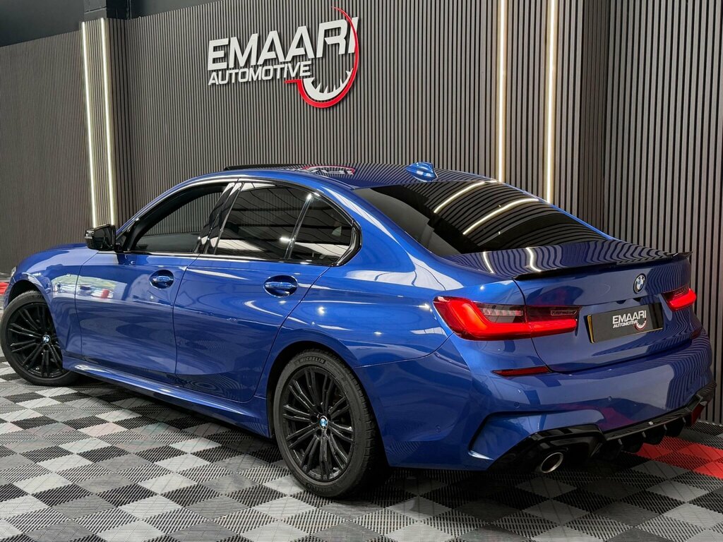 BMW 3 Series 2.0 320I M Sport Euro 6 Ss YR19DKO Blue #4