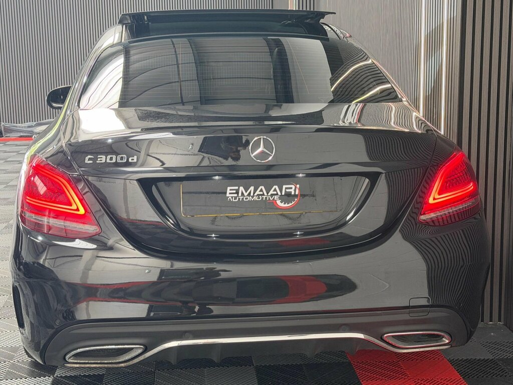 Mercedes-Benz C Class 2.0 C300d Amg Line Premium Plus G-tronic Euro 6 KT19FLN Black #5