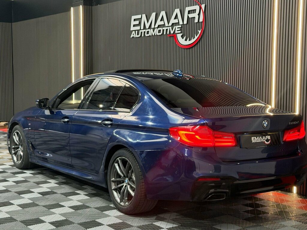 BMW 5 Series 2.0 520D M Sport Euro 6 Ss Blue #4
