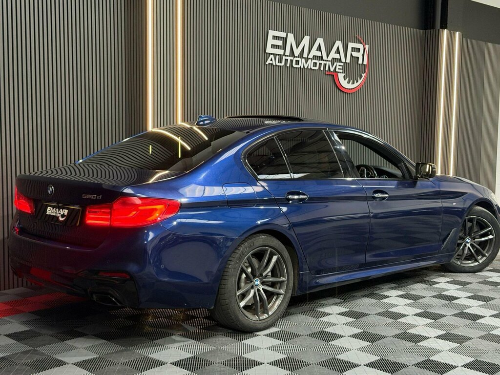 BMW 5 Series 2.0 520D M Sport Euro 6 Ss Blue #6