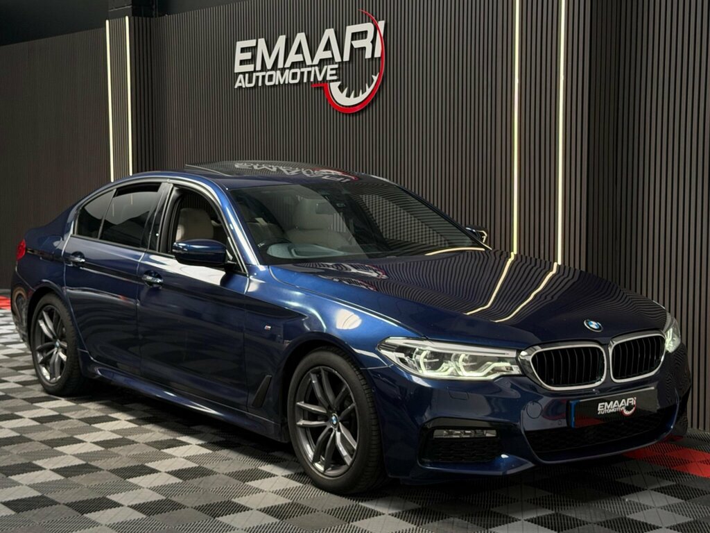 BMW 5 Series 2.0 520D M Sport Euro 6 Ss YL17EPC Blue #6