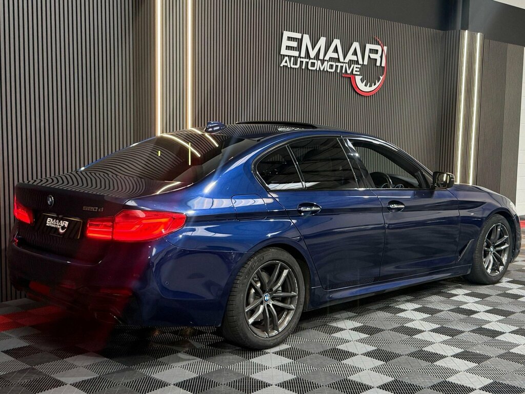 BMW 5 Series 2.0 520D M Sport Euro 6 Ss Blue #5