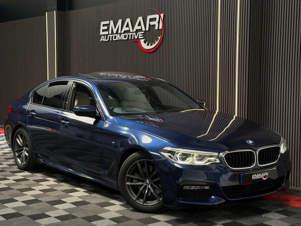 BMW 5 Series 2.0 520D M Sport Euro 6 Ss YL17EPC Blue #5