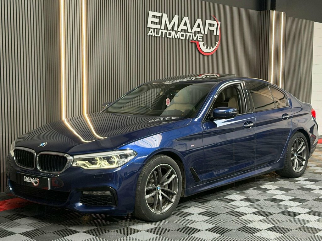 BMW 5 Series 2.0 520D M Sport Euro 6 Ss Blue #2