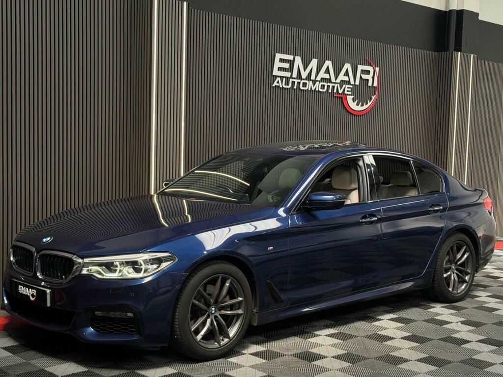 BMW 5 Series 2.0 520D M Sport Euro 6 Ss YL17EPC Blue #2