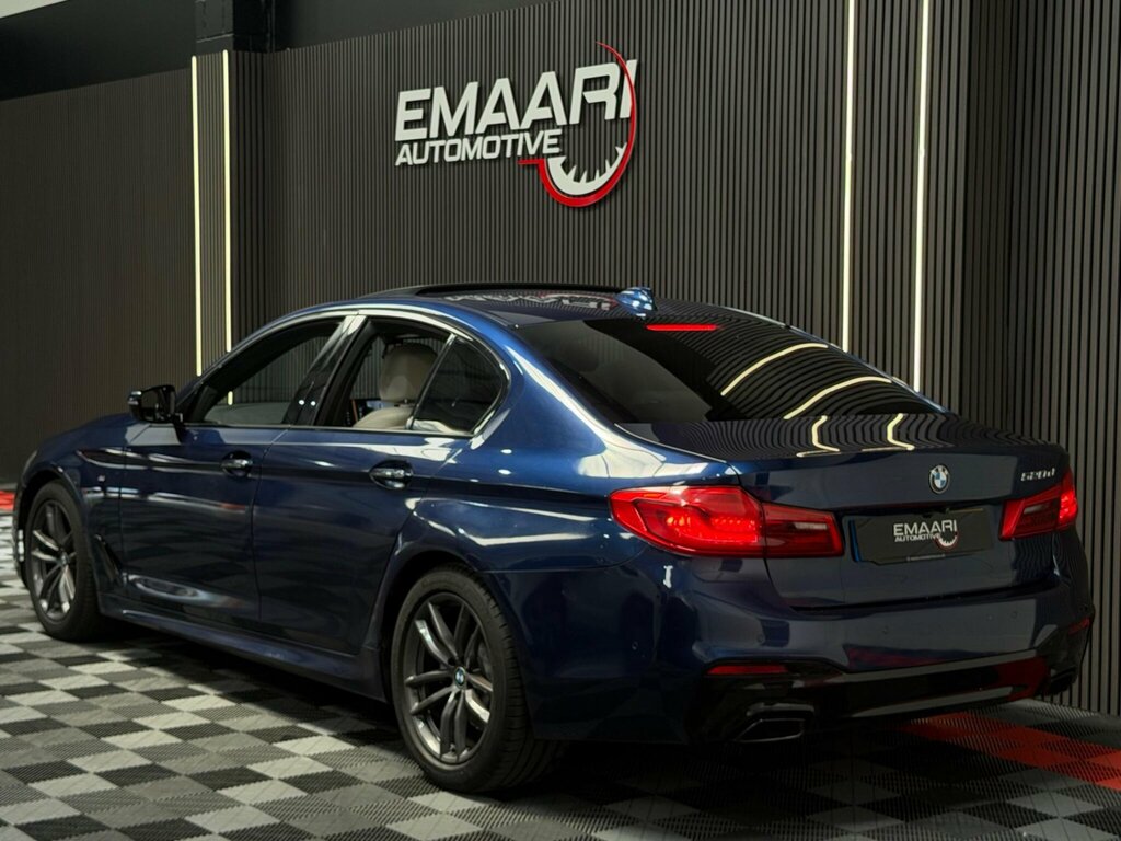 BMW 5 Series 2.0 520D M Sport Euro 6 Ss YL17EPC Blue #4