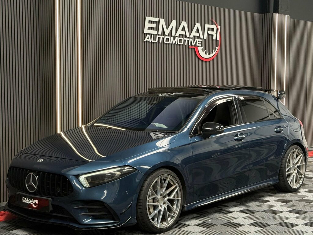 Mercedes-Benz A Class 2.0 A35 Amg Premium Plus Spds Dct 4Matic Euro 6 AV69GNK Blue #2