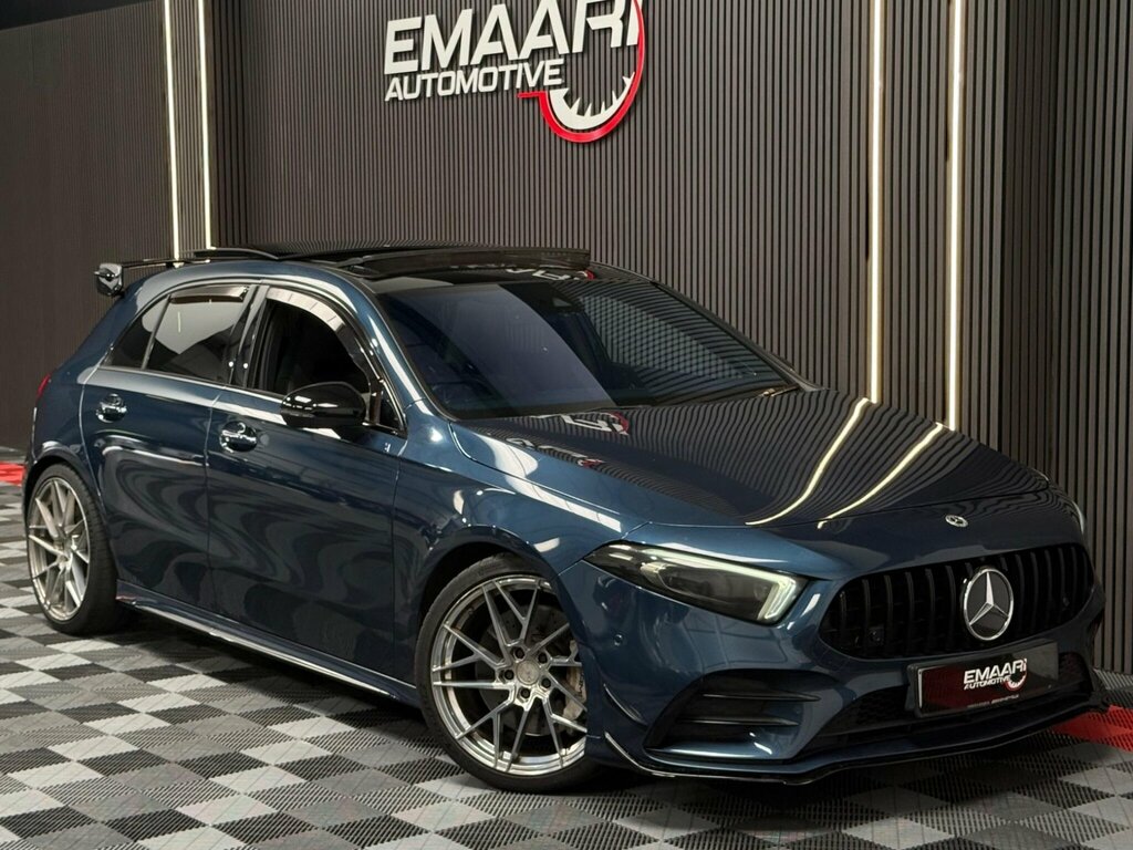 Mercedes-Benz A Class 2.0 A35 Amg Premium Plus Spds Dct 4Matic Euro 6 AV69GNK Blue #5