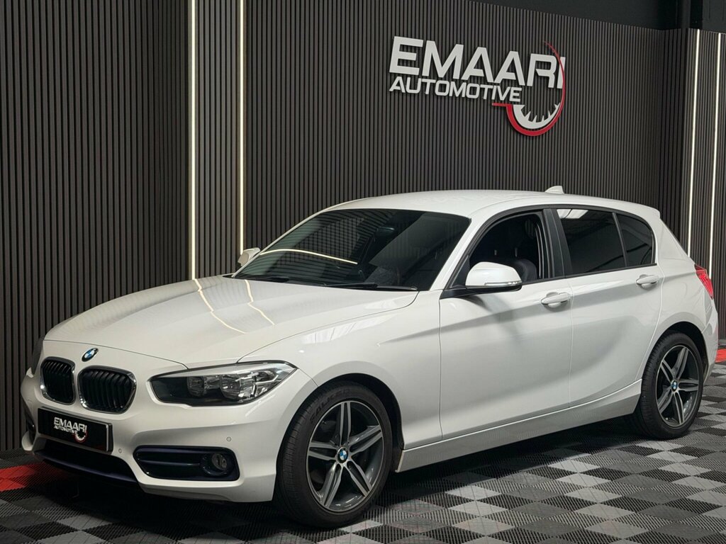 BMW 1 Series 1.5 118I Sport Euro 6 Ss DL17VVR White #2