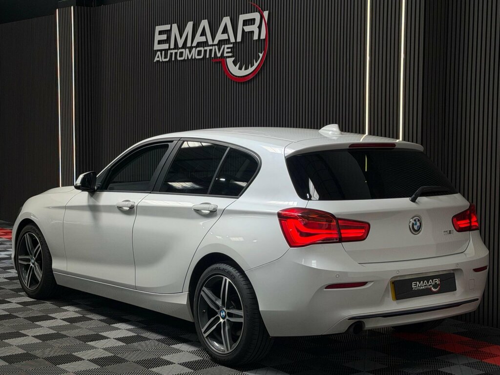 BMW 1 Series 1.5 118I Sport Euro 6 Ss DL17VVR White #3