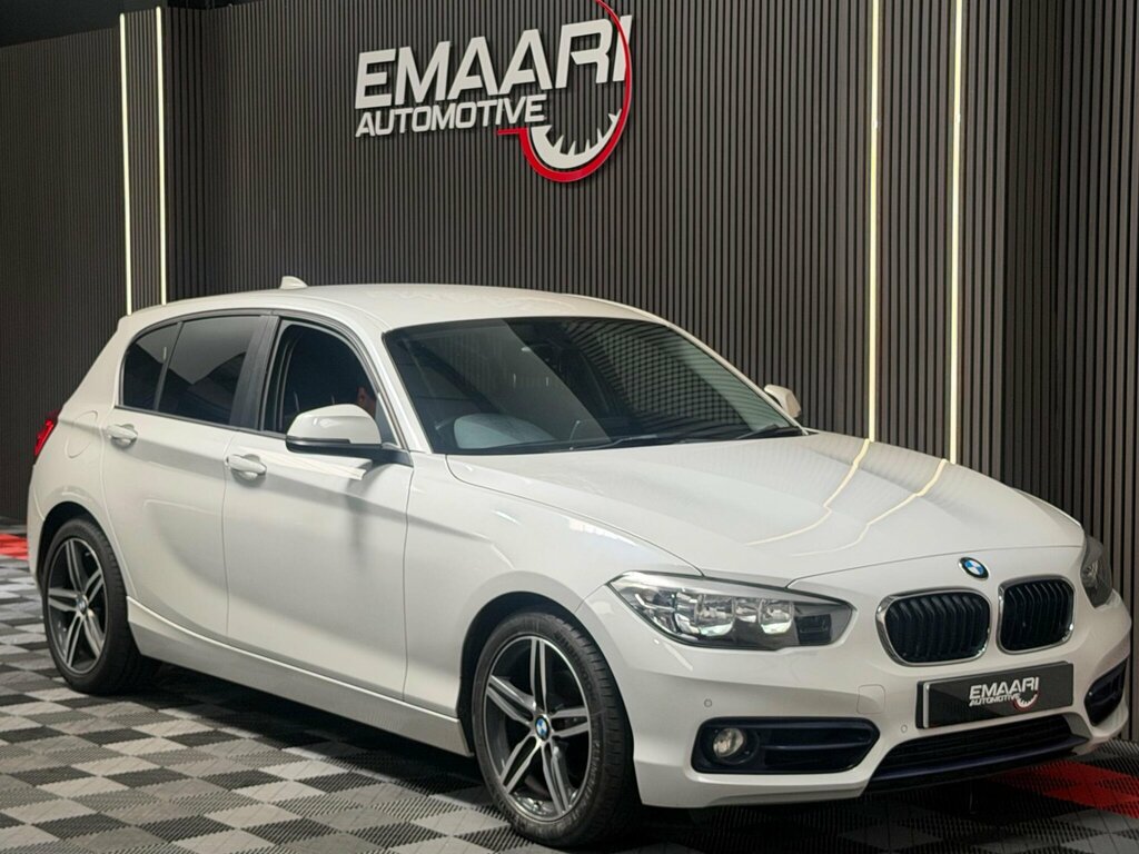 BMW 1 Series 1.5 118I Sport Euro 6 Ss DL17VVR White #5