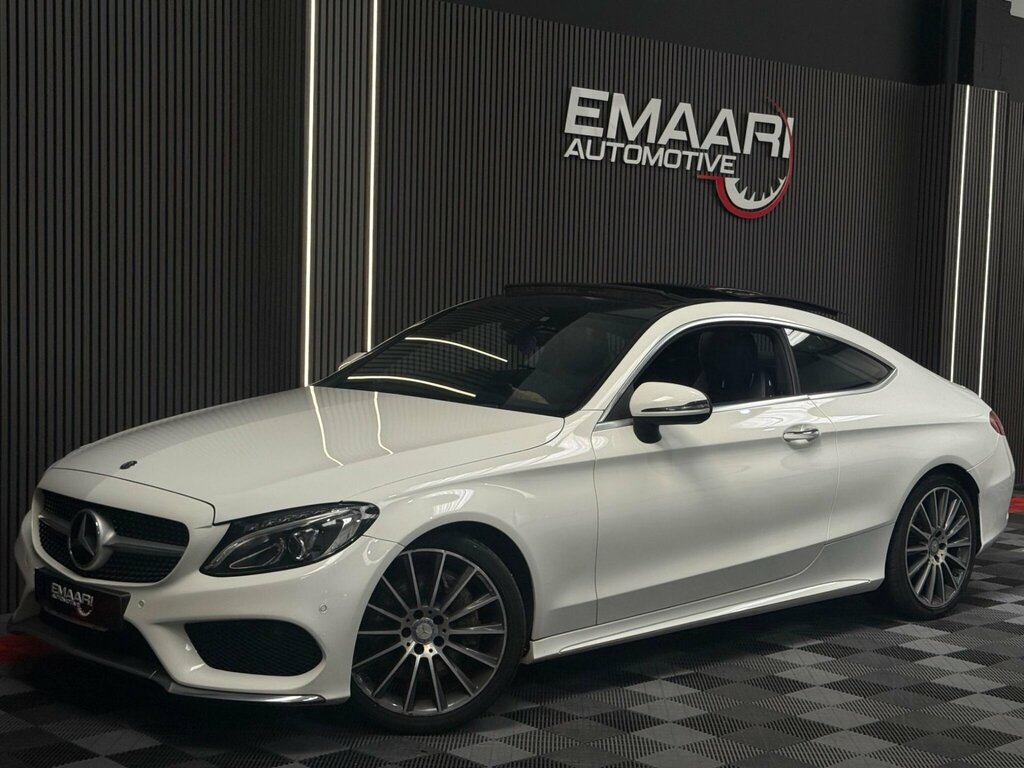 Mercedes-Benz C Class 2.0 C200 Amg Line Premium 7G-tronic Euro 6 Ss White