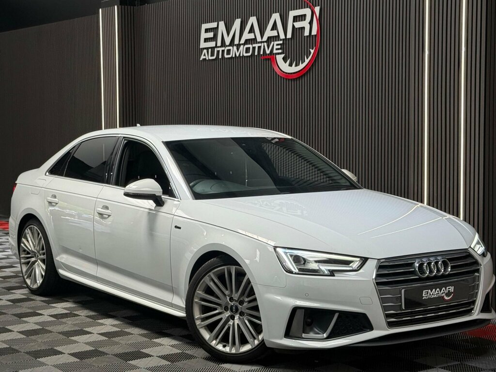 Audi A4 2.0 Tfsi 40 S Line S Tronic Euro 6 Ss White #5