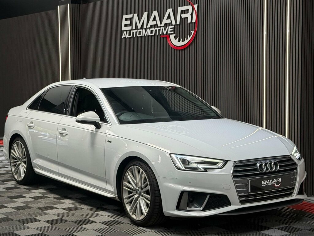 Audi A4 2.0 Tfsi 40 S Line S Tronic Euro 6 Ss White #6