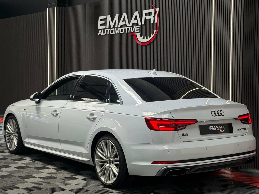 Audi A4 2.0 Tfsi 40 S Line S Tronic Euro 6 Ss White #3