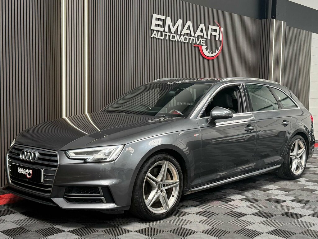 Audi A4 Avant 2.0 Tfsi S Line S Tronic Quattro Euro 6 Ss Grey #2